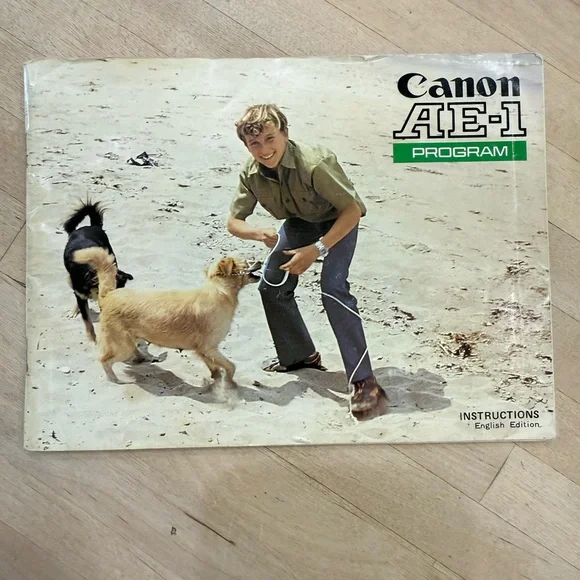 Canon AE-1 Camera with 4 Lenses, Speedlite, Filters and Case